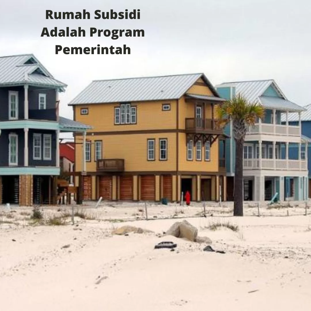 Rumah Subsidi Adalah Program Pemerintah, - Ocasa.Co.Id